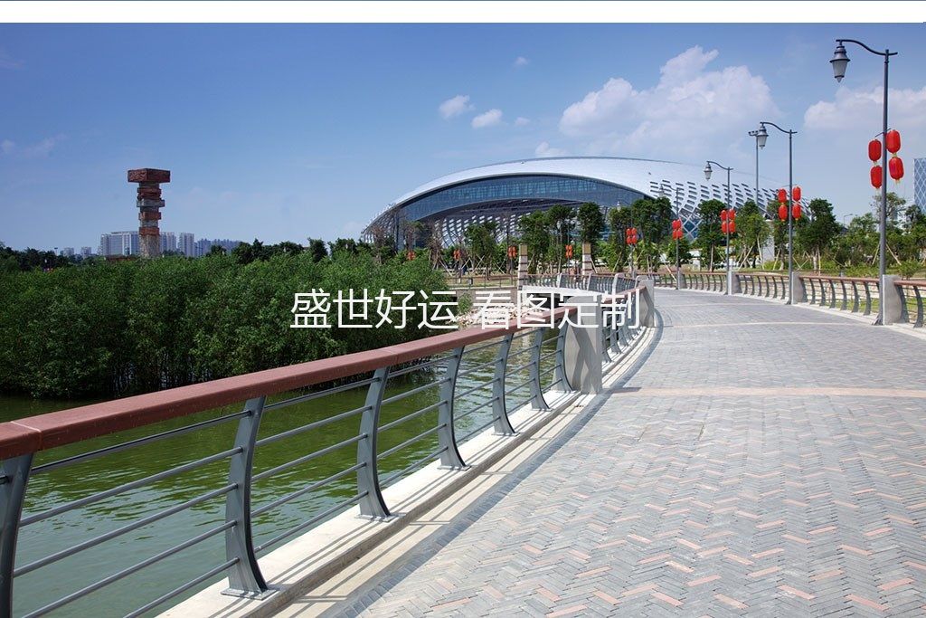 深圳室外景观桥栏杆图 134-21