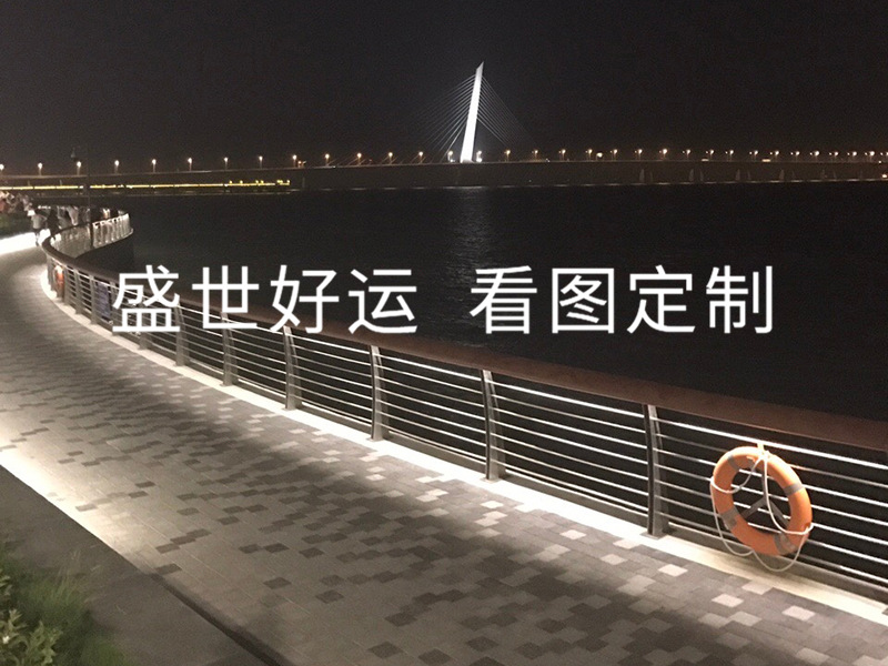 深圳公园样式扶手发光-11